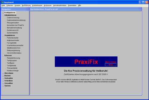 PraxiFix: Software fr die Praxisorganisation.